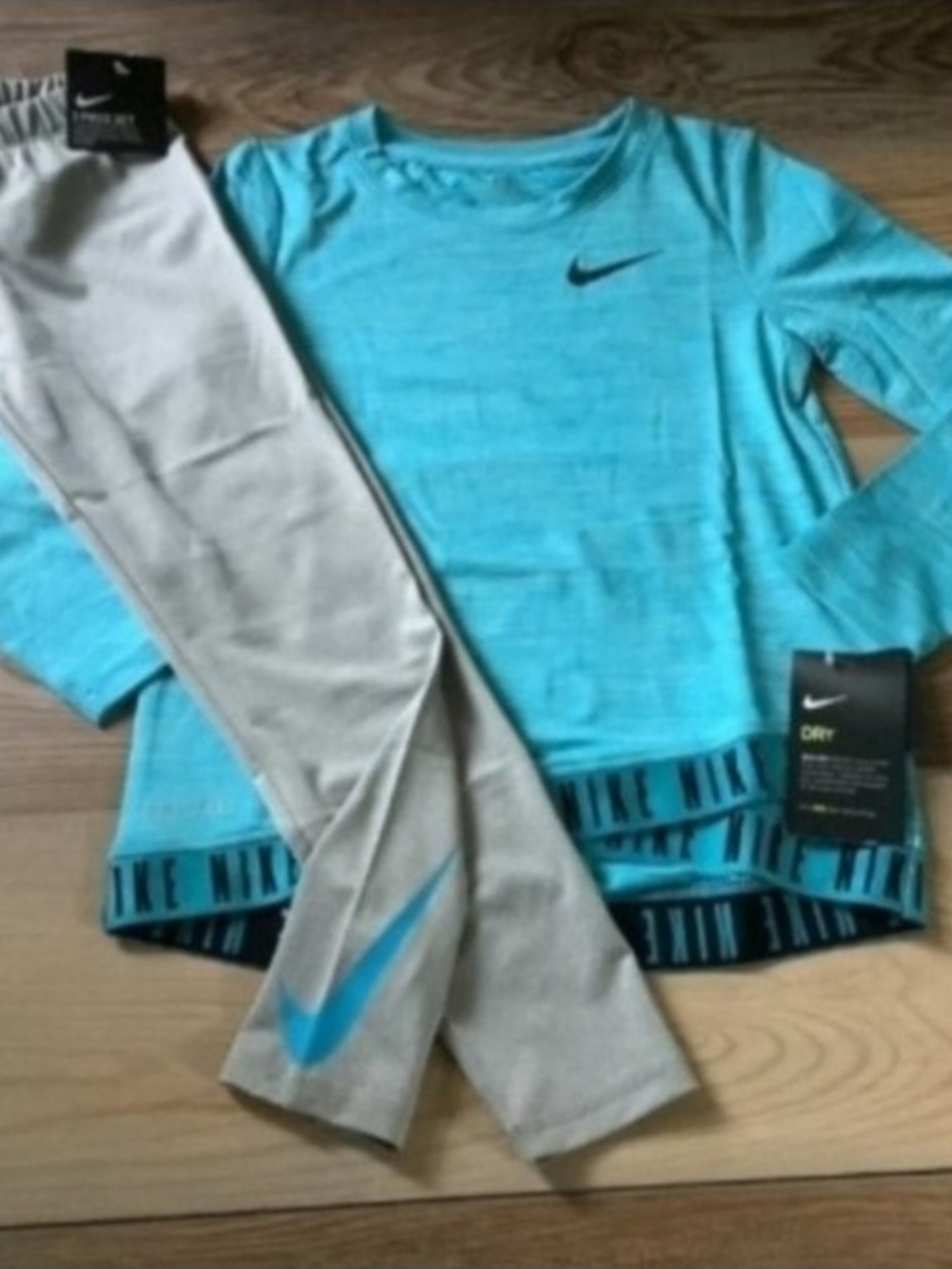 Nike Girls Size 6X Leggings Set(NWT)